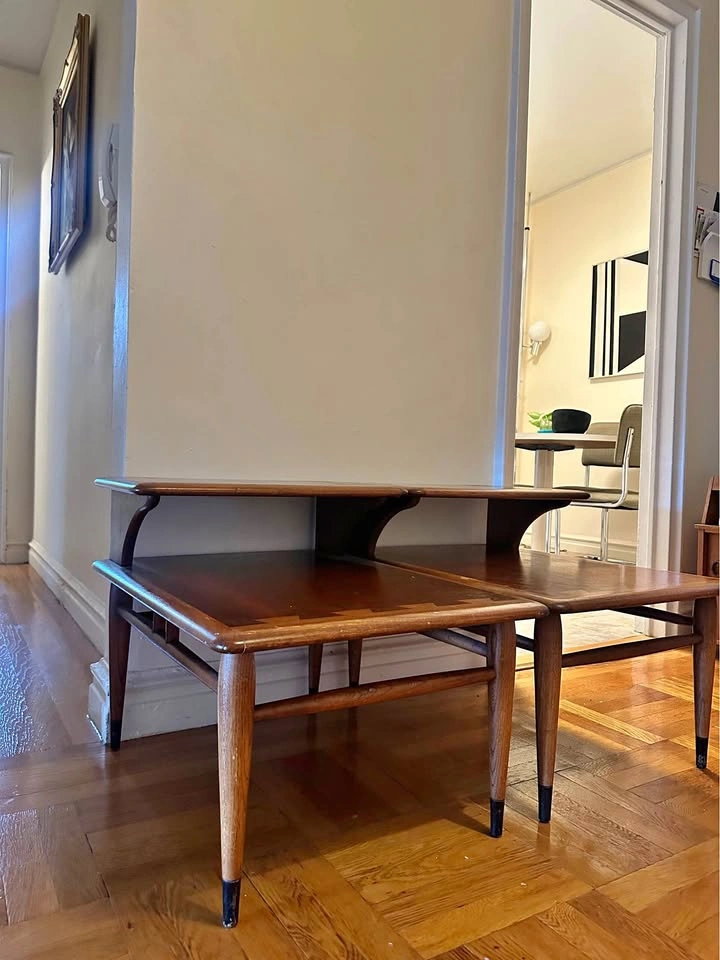 Vintage 1960 Lane Acclaim 900-07 Step Tables – Pair