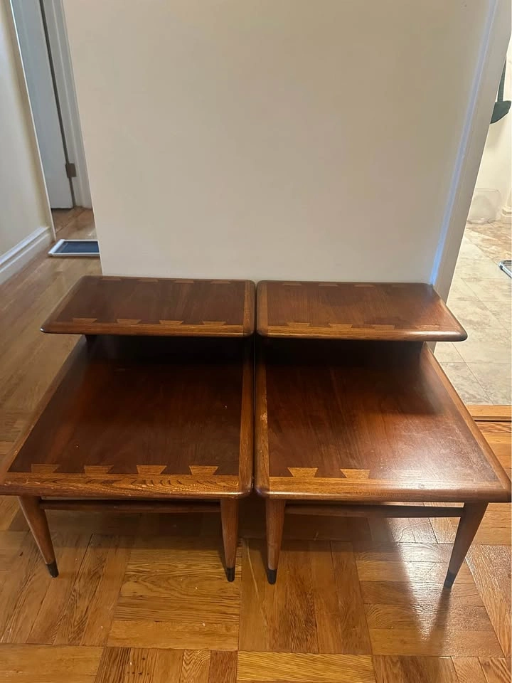 Vintage 1960 Lane Acclaim 900-07 Step Tables – Pair - photo 3