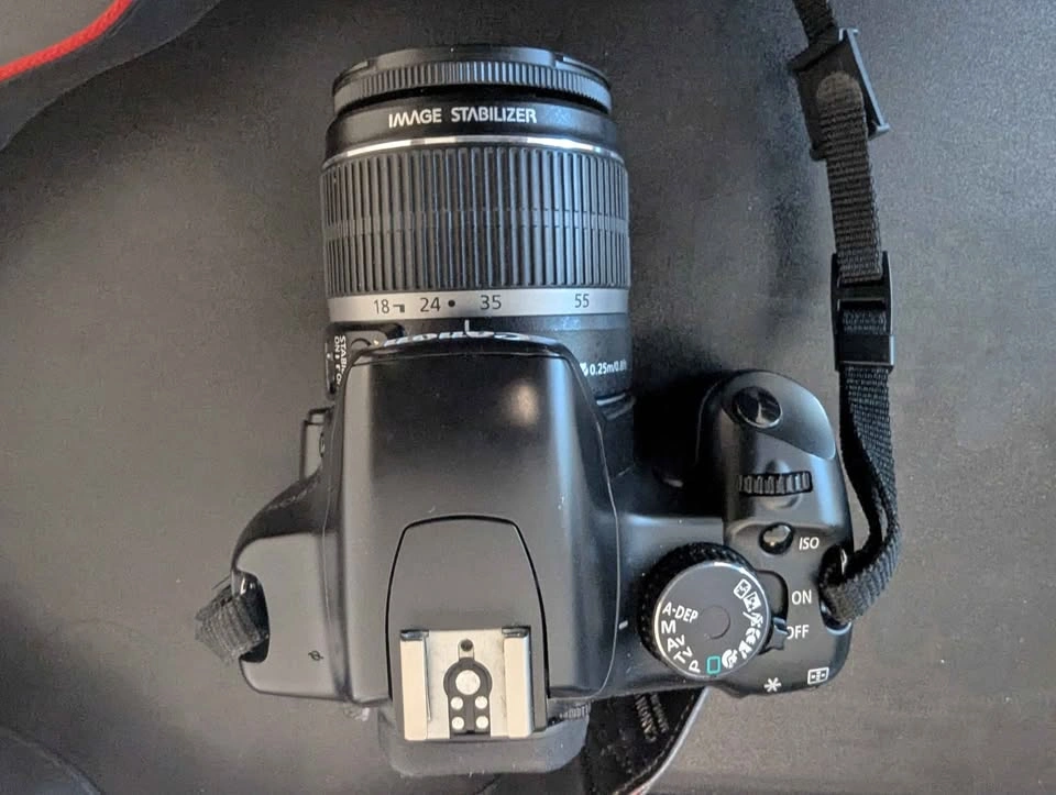 Canon EOS Rebel XSi with 18-55mm, 50mm and 75-300mm Lenses - photo 3