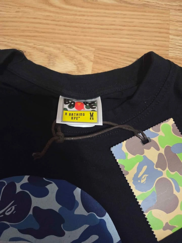 Blue Camo Big Ape Head T-Shirt - photo 3