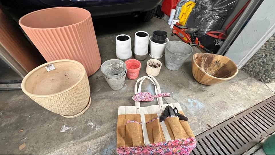 various pots