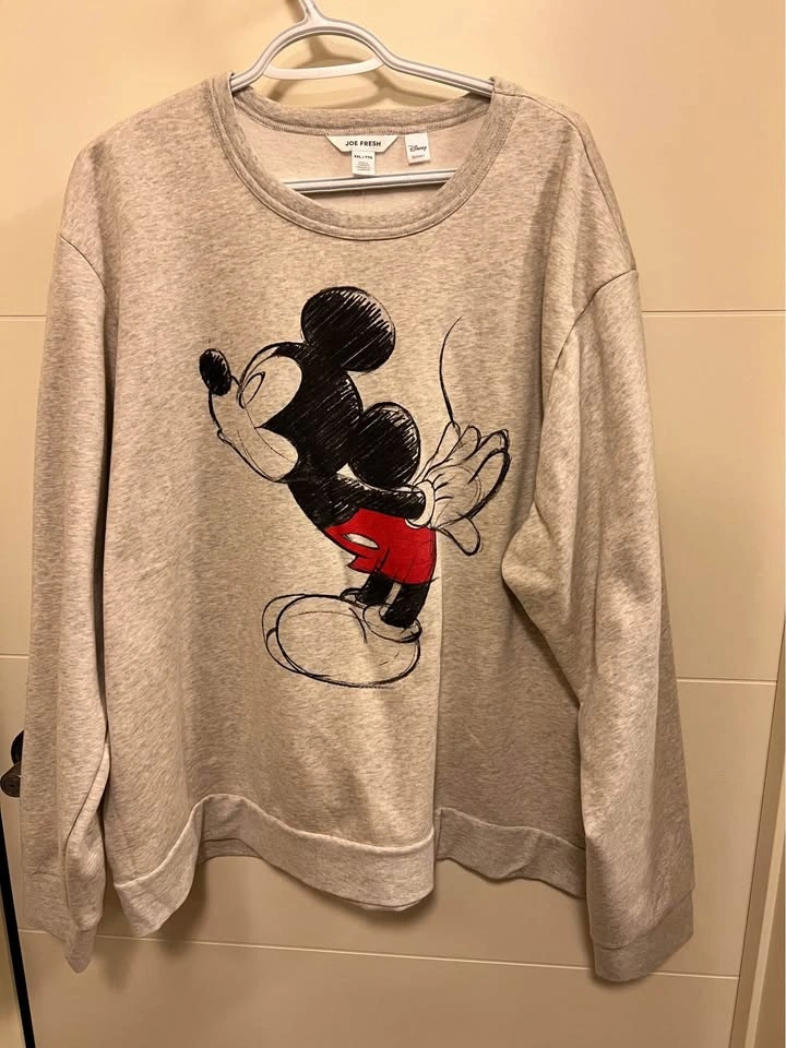 Disney Mickey Mouse Joe Fresh Sweatshirt Size XXL - photo 3
