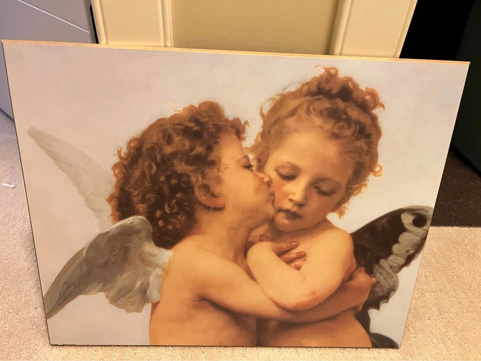 Bouguereau 'The First Kiss' Art Print Wall Art - photo 2