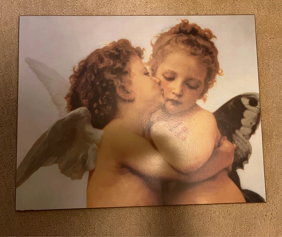 Bouguereau 'The First Kiss' Art Print Wall Art - photo 3