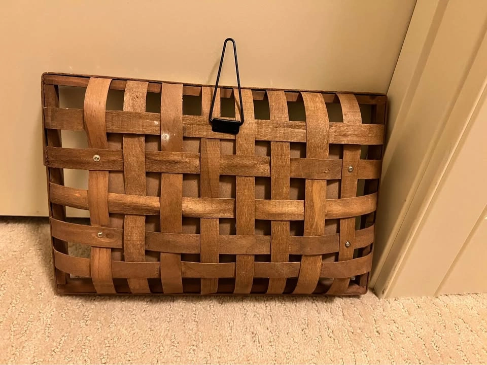 Welcome to My Home Tobacco Basket Wall Decor - photo 3