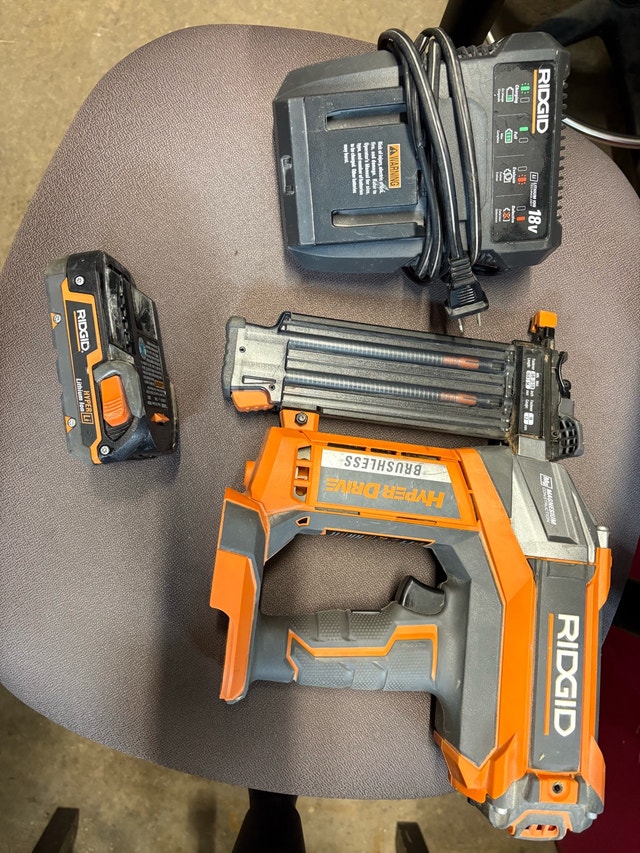 Ridgid 18V Brushless Brad Nailer