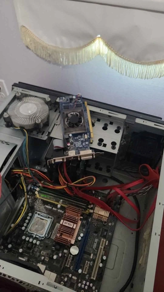 Computer parts and case
