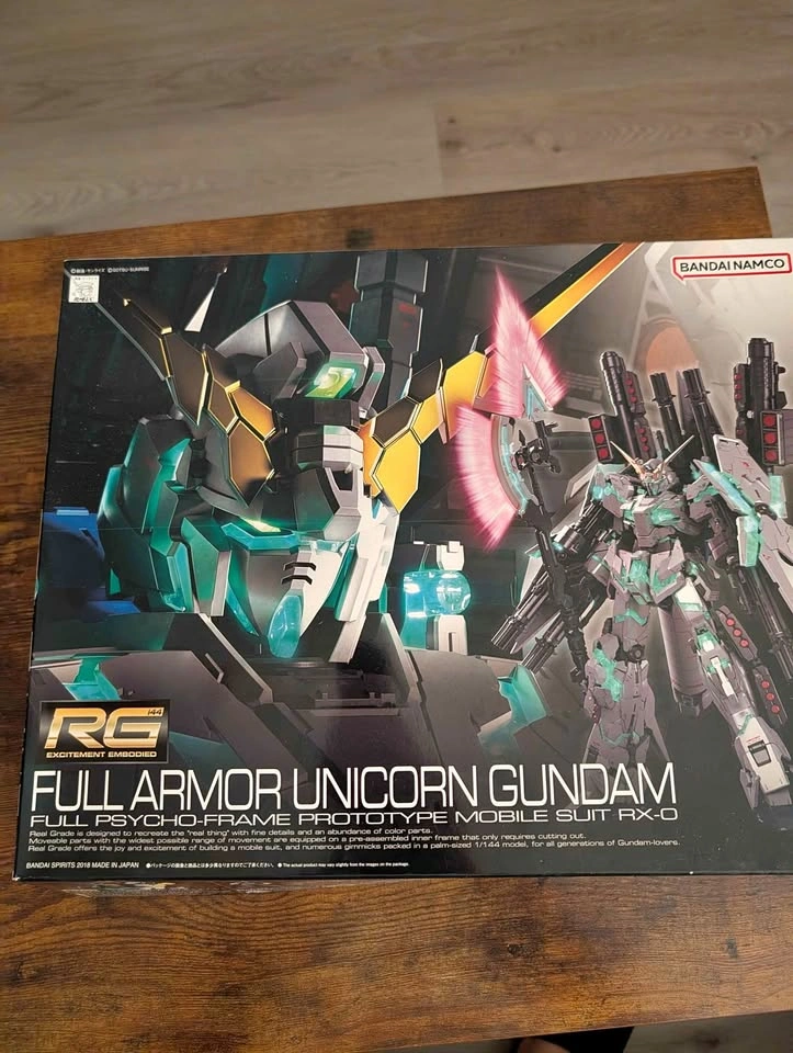 Bandai Namco RG 1/144 Full Armor Unicorn Gundam