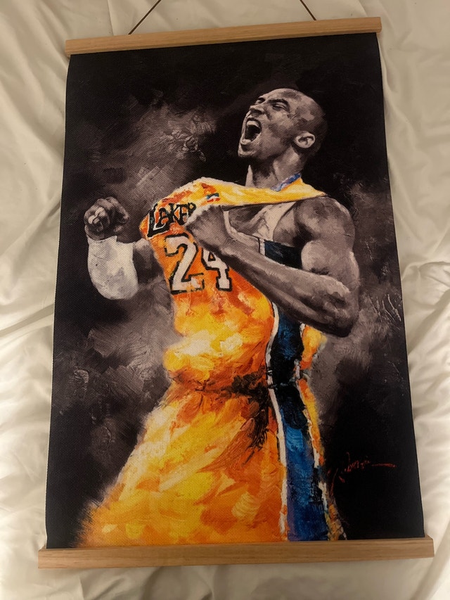 Kobe Bryant Lakers Canvas Print