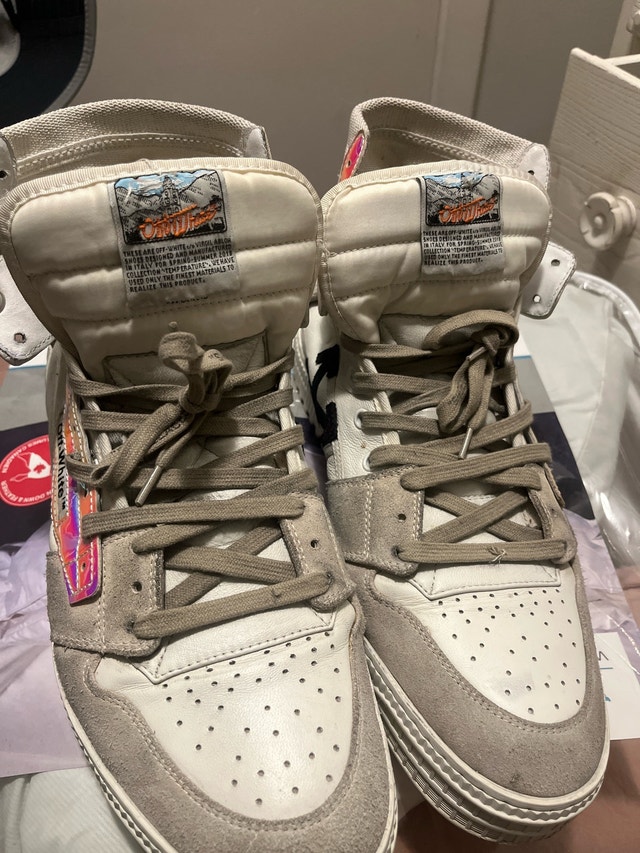 Off-White High Top Sneakers