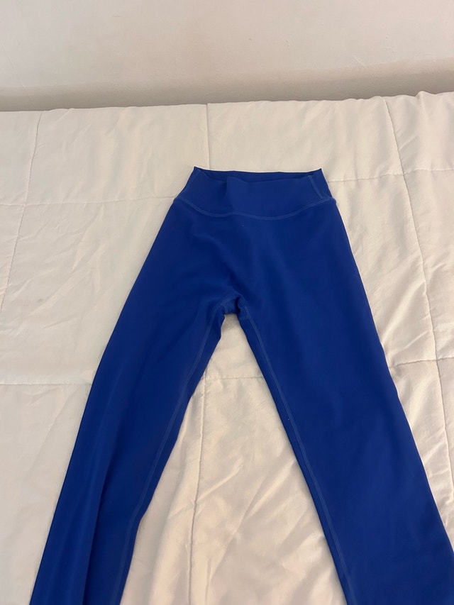 brand new blue leggings- xxs