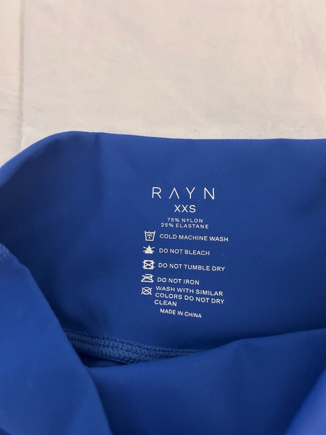 brand new blue leggings- xxs - photo 2