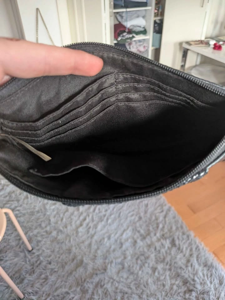 Authentic Coach Ashley Black Leather Wristlet - photo 3