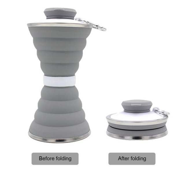 Collapsible Water Bottle - 500 mL