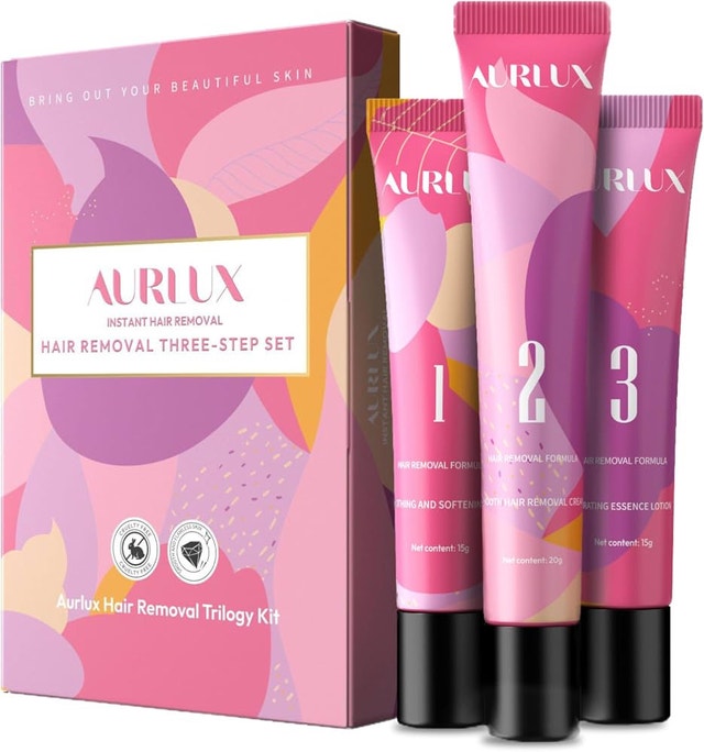 Aurlux Hair Removal Three-Step Set
