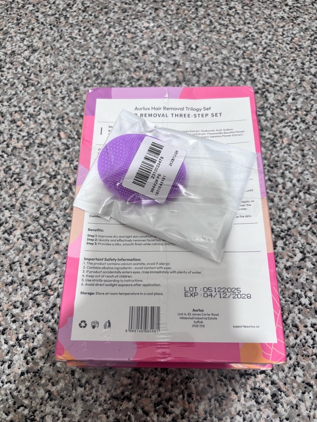 Aurlux Hair Removal Three-Step Set - photo 4
