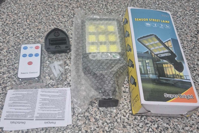 616-4 Solar Sensor Street Lamp - photo 2