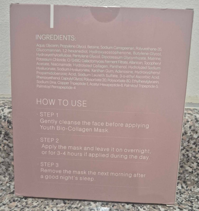 YOUTH PDRN PINK COLLAGEN FACE MASK - photo 3