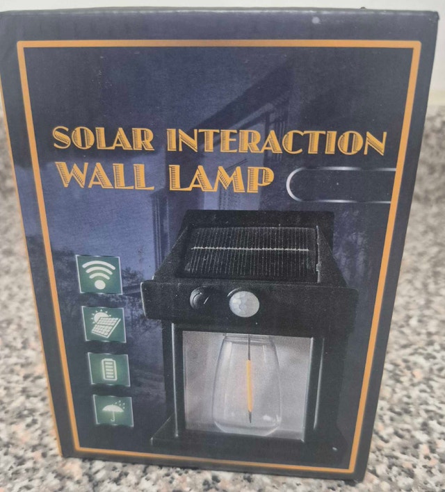 Solar Interaction Wall Lamp