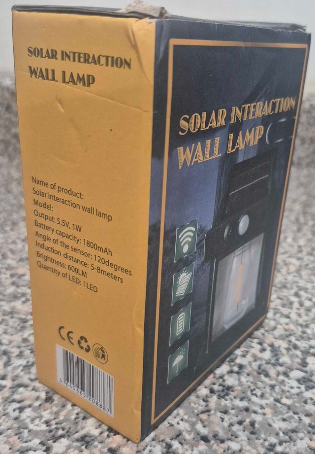 Solar Interaction Wall Lamp - photo 3
