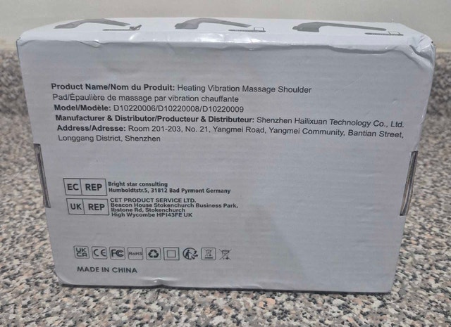 Heating Vibration Massage Shoulder Pad - photo 2