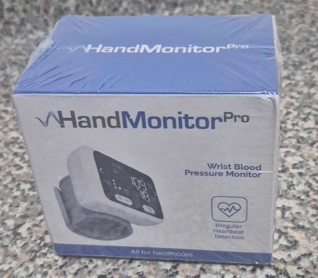 Qirux HandMonitorPro Wrist Blood Pressure Monitor
