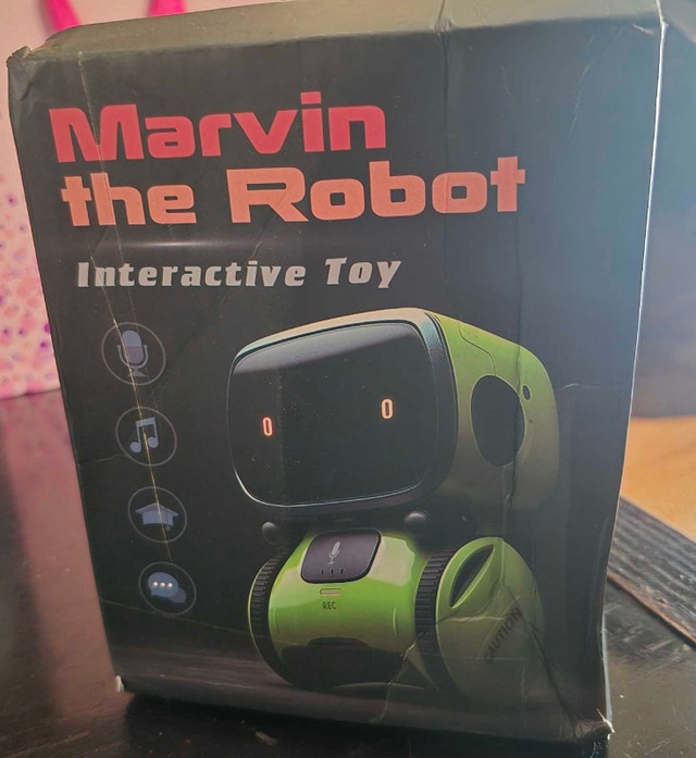 Marvin The Robot, Interactive Toy
