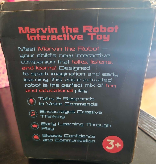 Marvin The Robot, Interactive Toy - photo 2