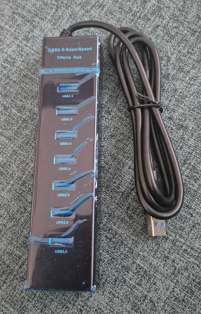 Muauen USB 3.0 7-Port Hub