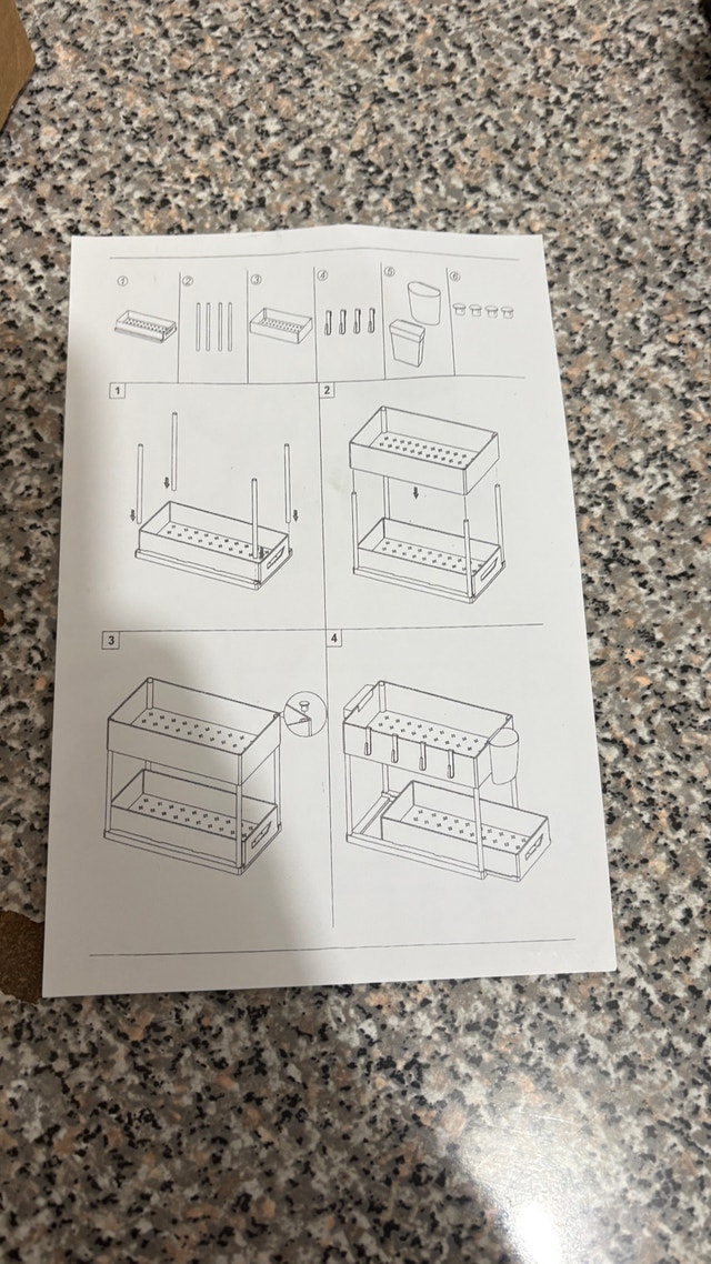 2-Tier Sliding Cabinet Organizer - photo 4