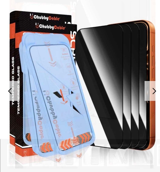 ChubbyCable Tempered Glass Screen Protector 2pk for 17 Pro - photo 4