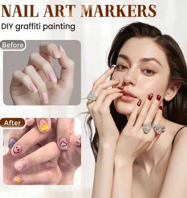 NAILS ART MARKERS SET - photo 5