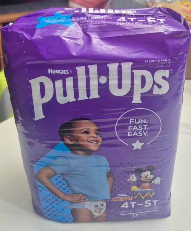 Huggies Pull-Ups Training Pants 4T-5T, 17 count