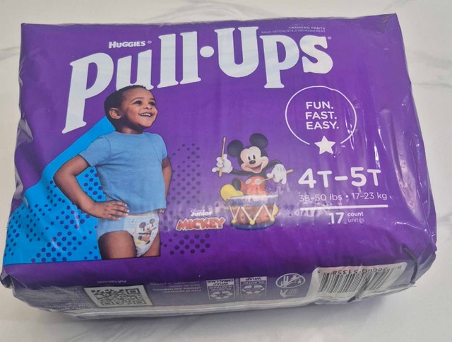 Huggies Pull-Ups Training Pants 4T-5T, 17 count - photo 2