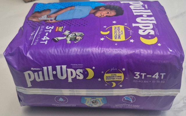 Huggies Pull-Ups Plus Night-Time Training Pants, 18 count - photo 3