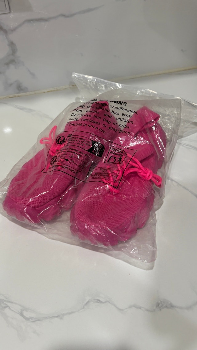 Women's Pink Chunky Sneakers-Size 9 - photo 4