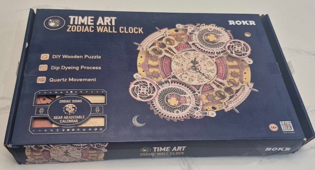 ROKR Time Art Zodiac Wall Clock