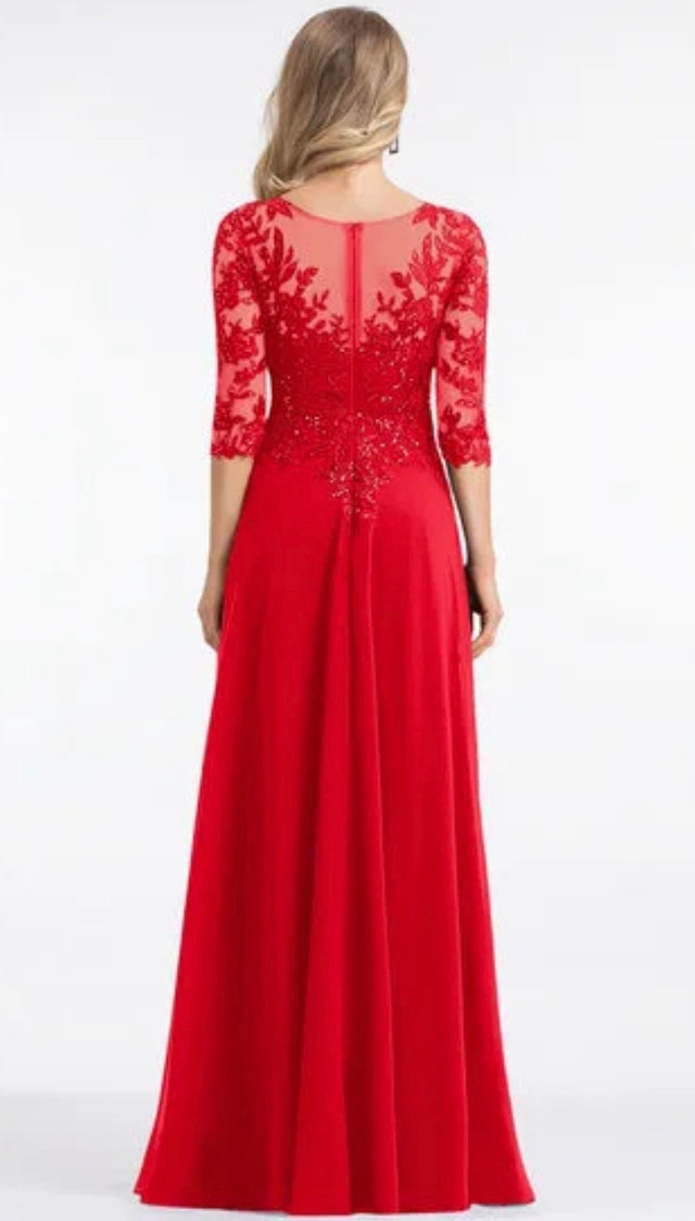 Ever-Pretty Red Evening Dress
