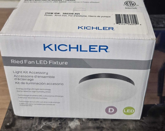 Kichler Ried Fan LED Fixture - photo 2