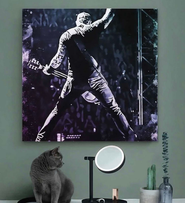 James Hetfield Poster Decorative Painting Canvas Wall Posters - photo 4