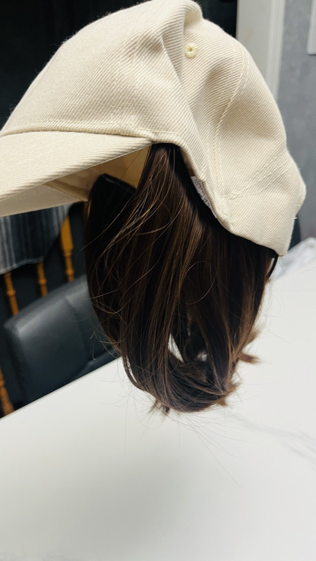Cap with Hair - photo 3