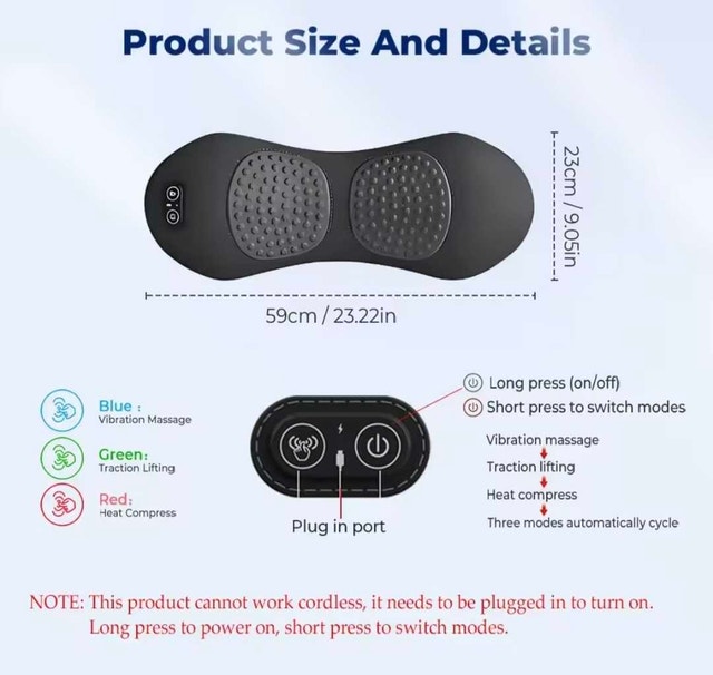 Lumbar Support Massager - photo 2