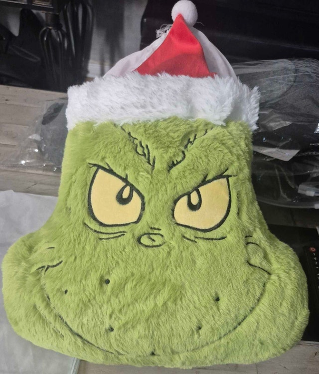 Grinch Pillow with Hat - photo 2