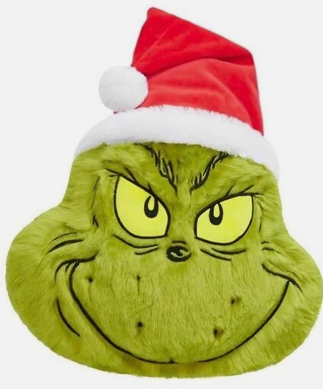 Grinch Pillow with Hat - photo 4