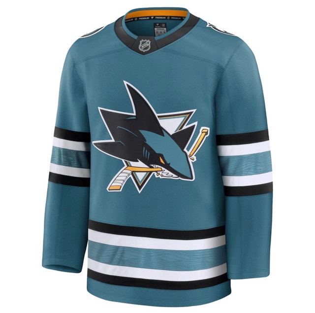 Fanatics San Jose Sharks Celebrini Jersey