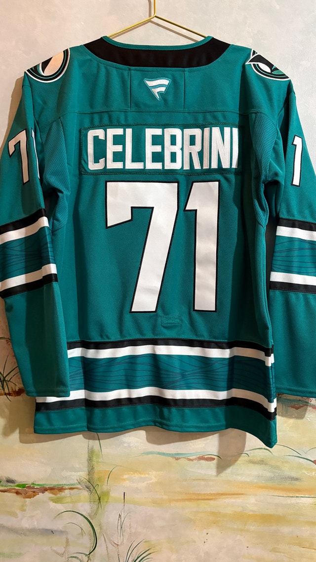 Fanatics San Jose Sharks Celebrini Jersey - photo 2