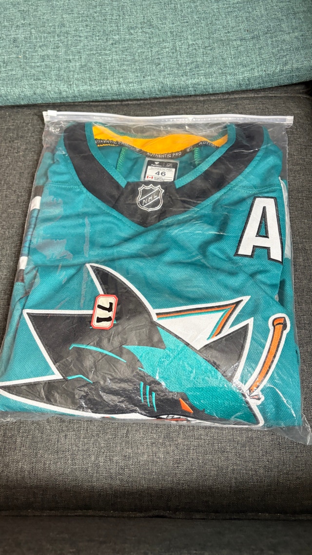 Fanatics San Jose Sharks Celebrini Jersey - photo 4