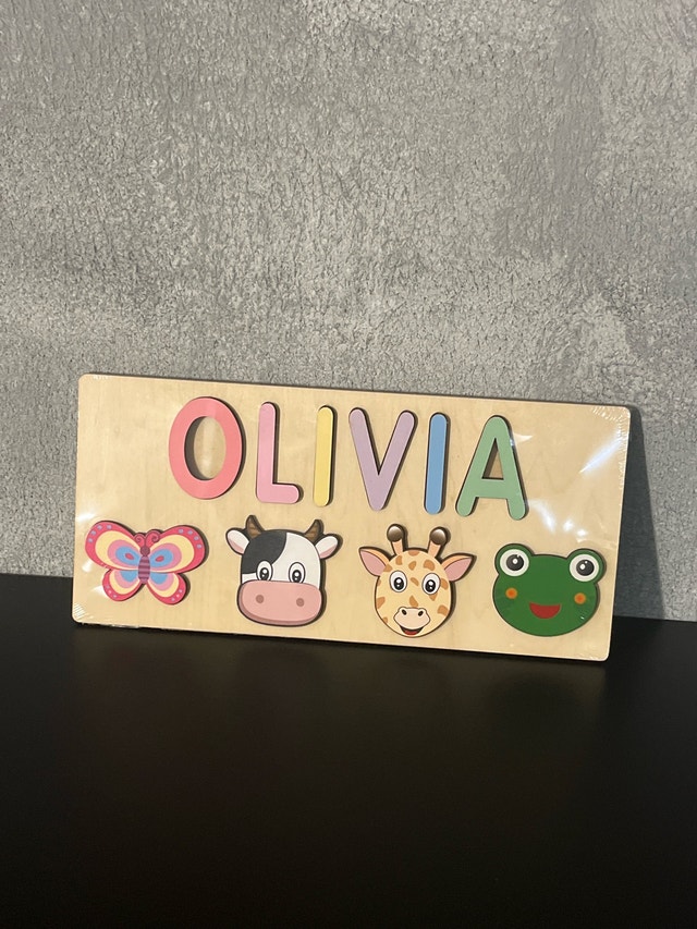 Personalized Name Puzzle- OLIVIA!