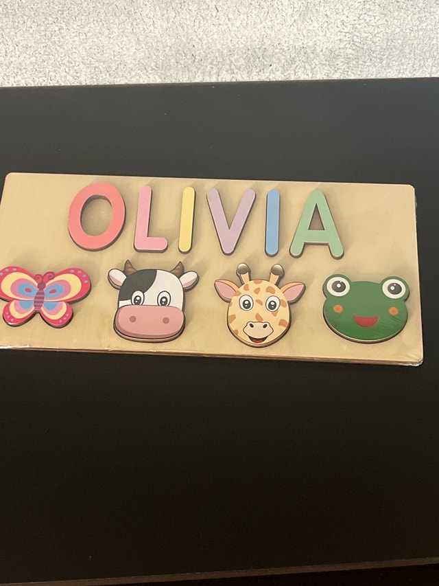 Personalized Name Puzzle- OLIVIA! - photo 3