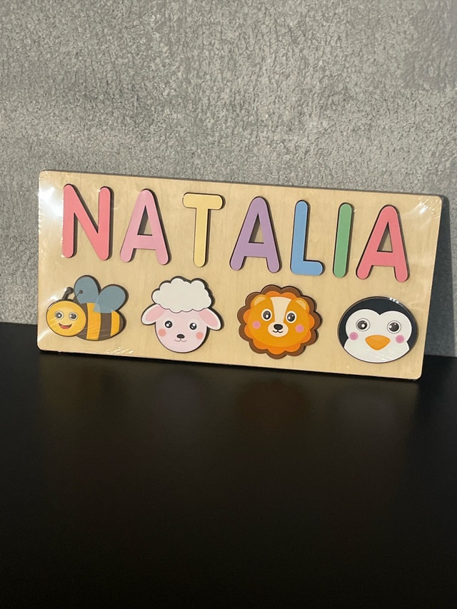 Personalized Name Puzzle- NATALIA!
